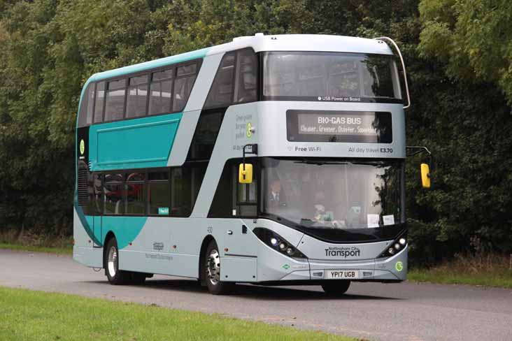 Nottingham Scania N280UD ADL Enviro400CityCNG 430